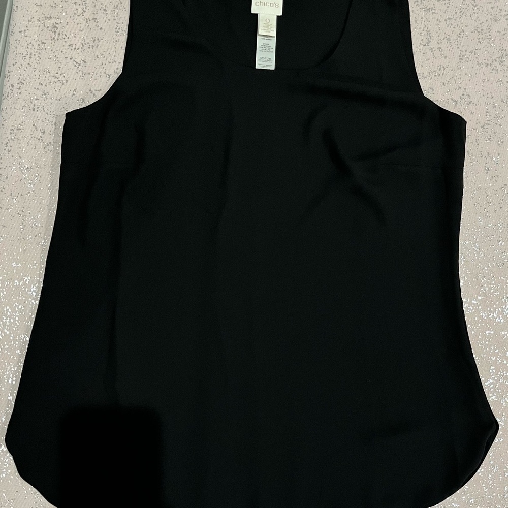 Chico's Classic Black Tank Top